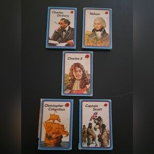 Set Of 5 Historical Ladybird Books From  The UK
